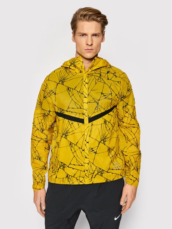Nike Nike Яке за джогинг Pinnacle DA1286 Жълт Regular Fit