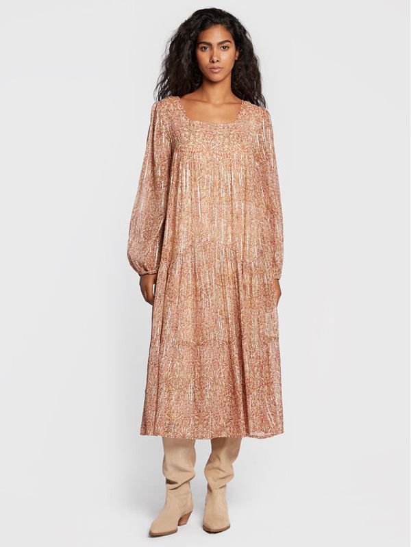 NKN Nekane NKN Nekane Ежедневна рокля AU.AKEBIA Кафяв Relaxed Fit