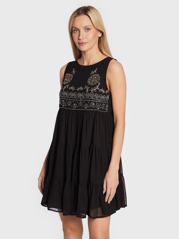 NKN Nekane NKN Nekane Ежедневна рокля AU.BEGONIA Черен Regular Fit