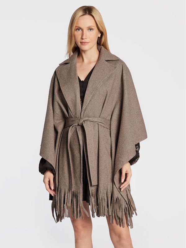 NKN Nekane NKN Nekane Преходно палто NI.TADA Кафяв Relaxed Fit