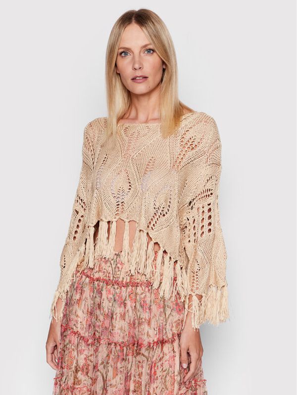 NKN Nekane NKN Nekane Пуловер ST.GRETA Бежов Regular Fit