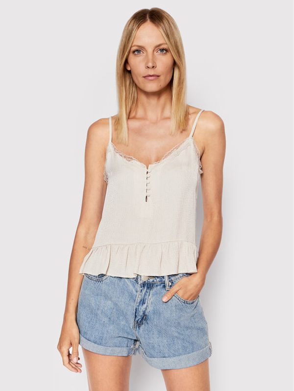 NKN Nekane NKN Nekane топ IN.CARLEN Бежов Regular Fit