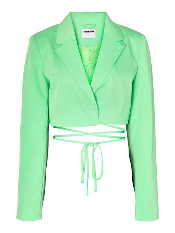 Noisy May Noisy May Блейзър Thea 27024906 Зелен Regular Fit