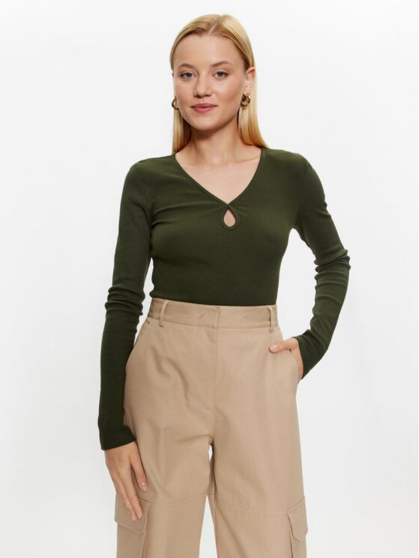 Noisy May Noisy May Блуза 27026248 Зелен Slim Fit