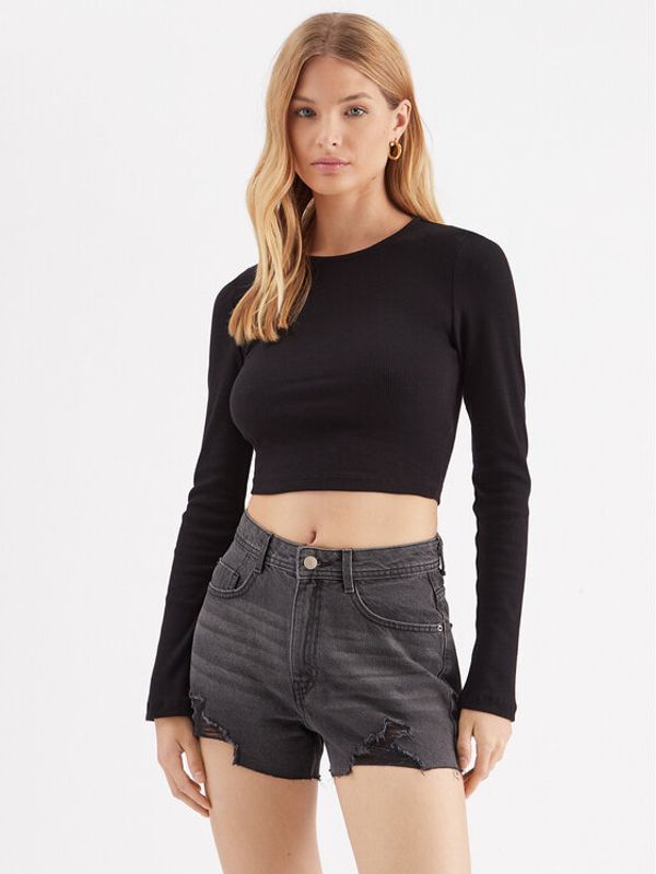 Noisy May Noisy May Блуза 27027280 Черен Slim Fit