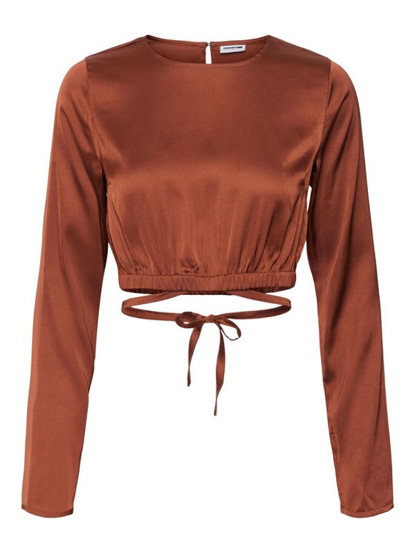 Noisy May Noisy May Блуза Clarie 27021926 Кафяв Regular Fit