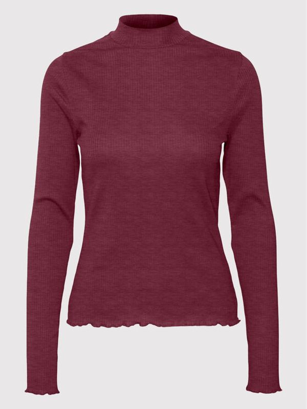 Noisy May Noisy May Блуза Drakey 27021338 Бордо Slim Fit