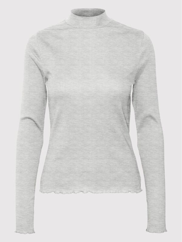 Noisy May Noisy May Блуза Drakey 27021338 Сив Slim Fit