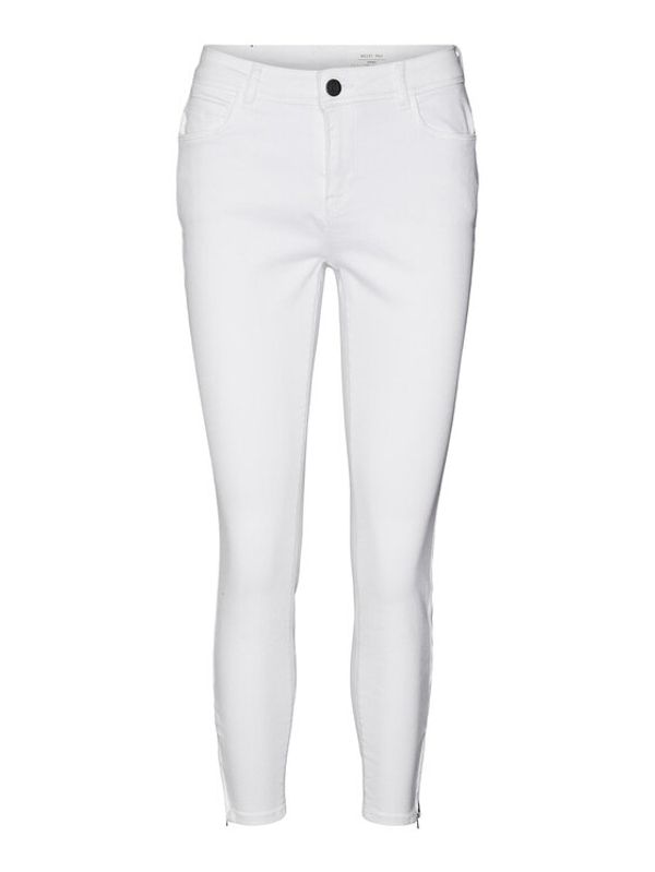 Noisy May Noisy May Дънки 27023700 Бял Skinny Fit