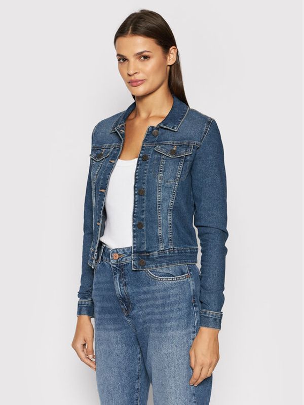 Noisy May Noisy May Дънково яке Debra 27001163 Тъмносин Slim Fit