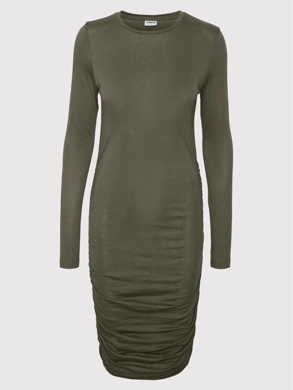 Noisy May Noisy May Ежедневна рокля April 27021283 Зелен Slim Fit