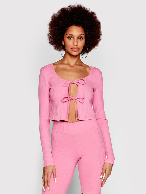 Noisy May Noisy May Кардиган Paula 27020868 Розов Regular Fit