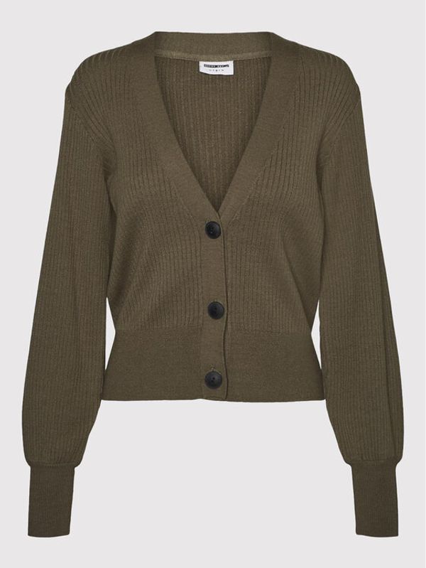 Noisy May Noisy May Кардиган Ship 27020929 Зелен Regular Fit