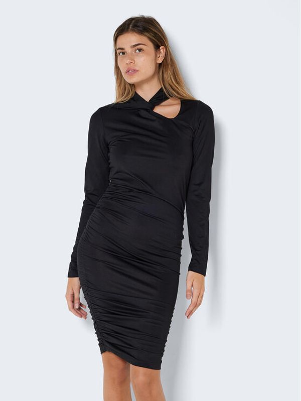Noisy May Noisy May Коктейлна рокля Faye 27022695 Черен Slim Fit