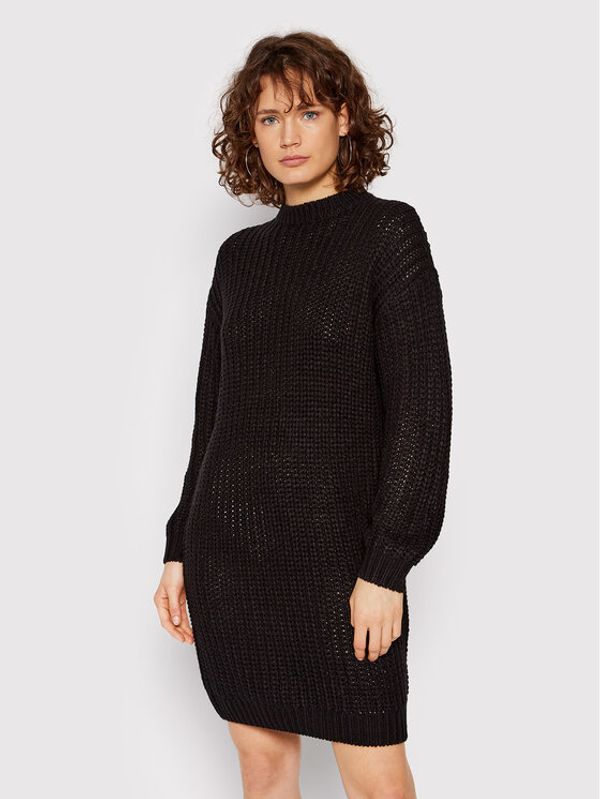 Noisy May Noisy May Плетена рокля Charlie 27020788 Черен Relaxed Fit