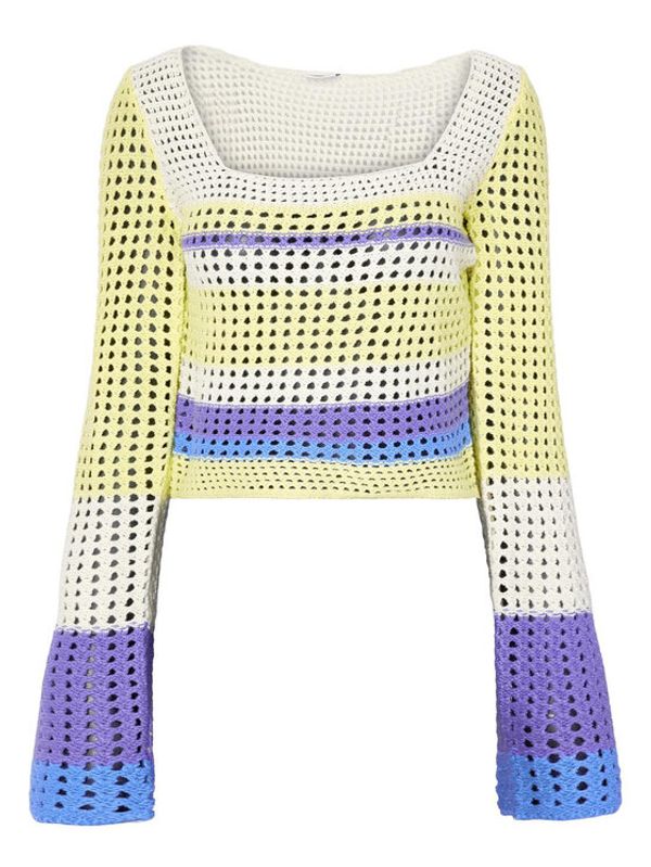 Noisy May Noisy May Пуловер 27024301 Зелен Regular Fit