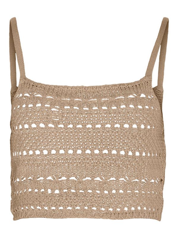 Noisy May Noisy May Пуловер 27025364 Кафяв Regular Fit