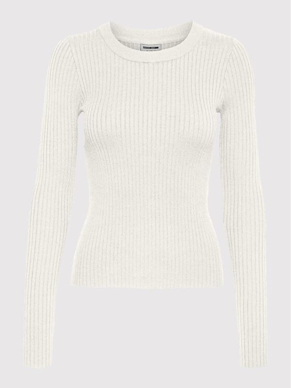 Noisy May Noisy May Пуловер Ship 27020928 Бежов Slim Fit