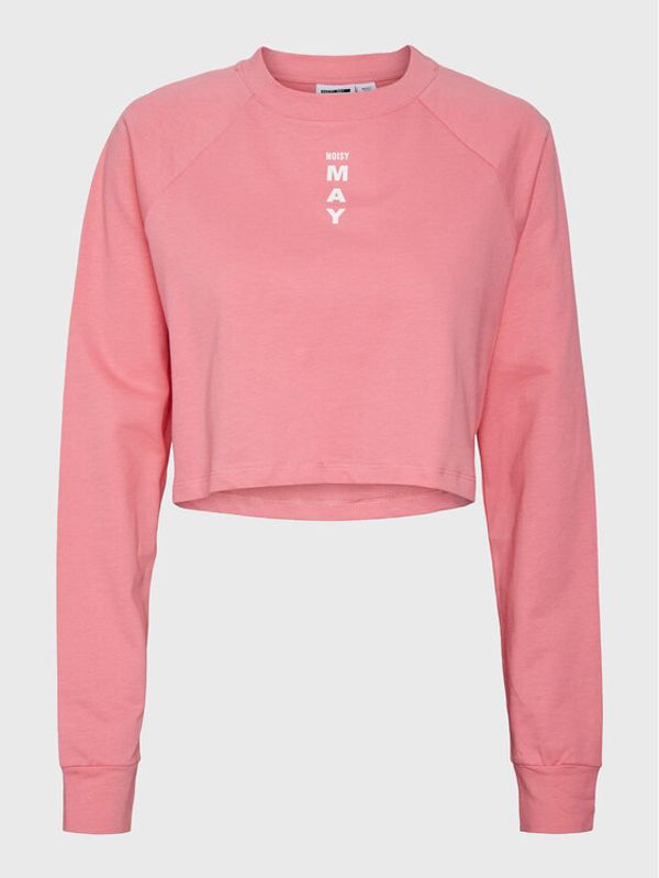 Noisy May Noisy May Суитшърт 27024115 Червен Regular Fit