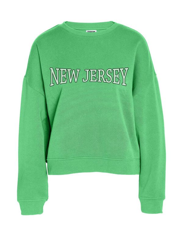 Noisy May Noisy May Суитшърт 27027539 Зелен Loose Fit
