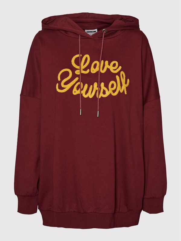 Noisy May Noisy May Суитшърт Anna 2702190 Бордо Oversize