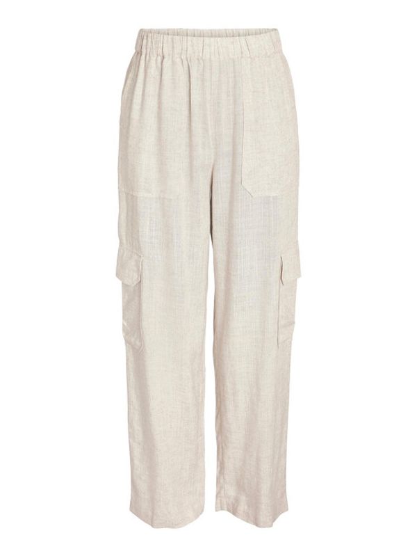 Noisy May Noisy May Текстилни панталони 27027794 Кафяв Regular Fit