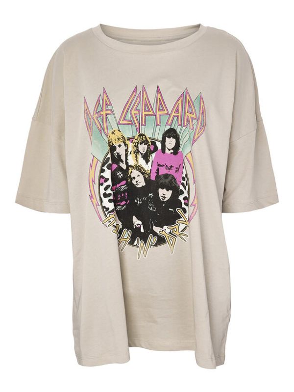 Noisy May Noisy May Тишърт 27024415 Бежов Loose Fit