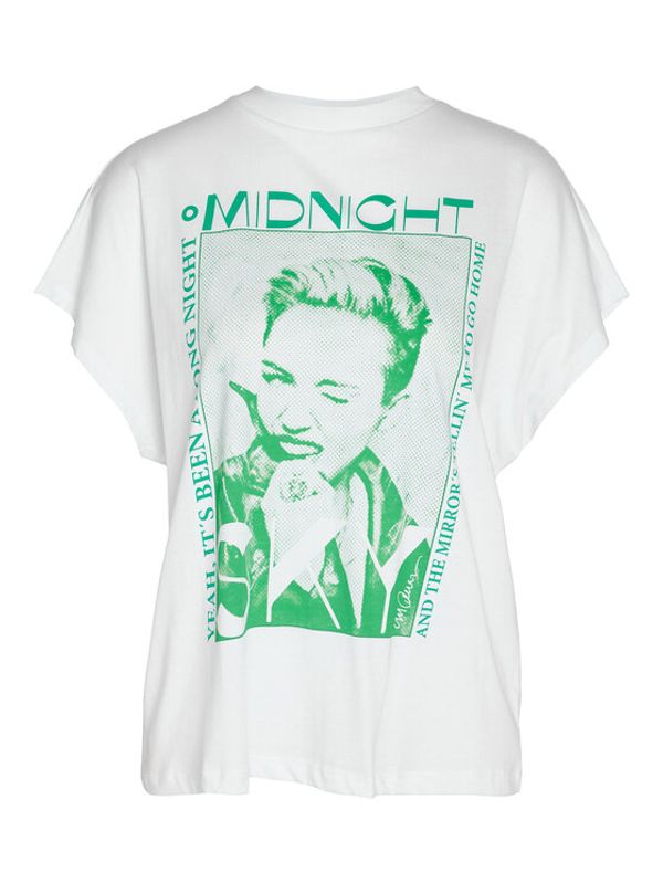 Noisy May Noisy May Тишърт 27025632 Бял Regular Fit