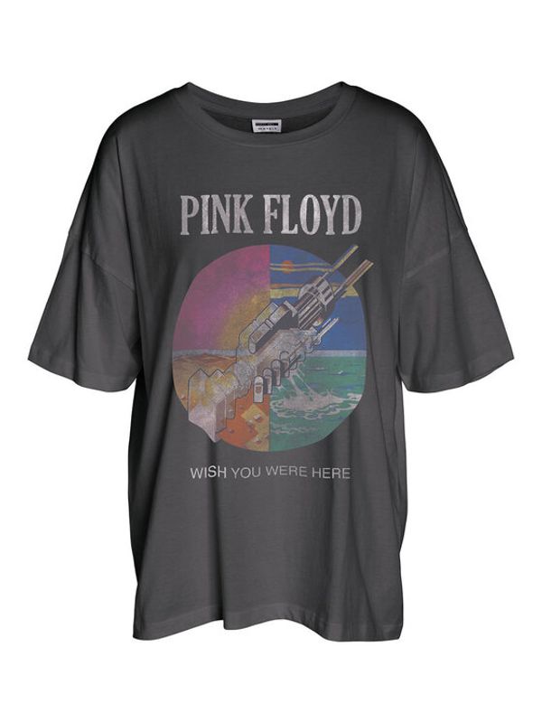 Noisy May Noisy May Тишърт 27028377 Сив Regular Fit