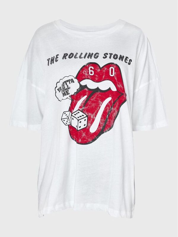 Noisy May Noisy May Тишърт Ida 27021529 Бял Oversize