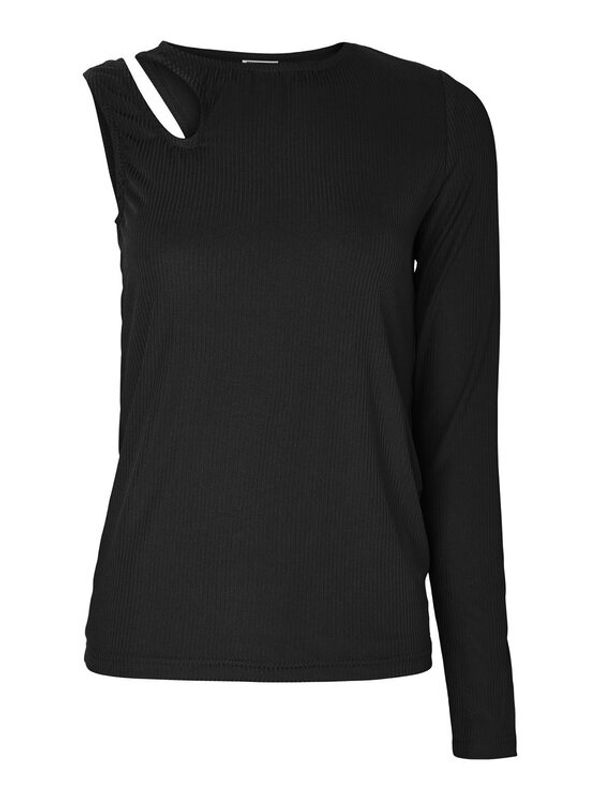 Noisy May Noisy May топ 27024461 Черен Bodycon Fit