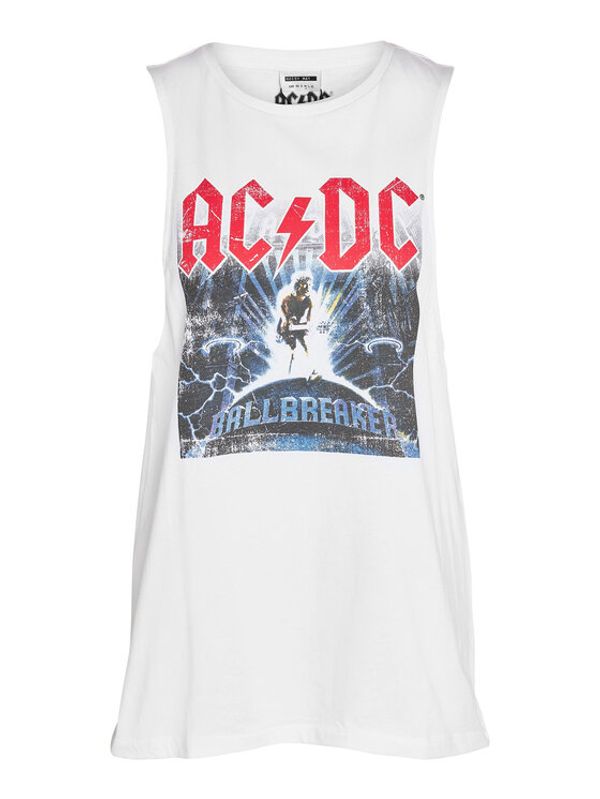 Noisy May Noisy May топ 27025621 Бял Regular Fit