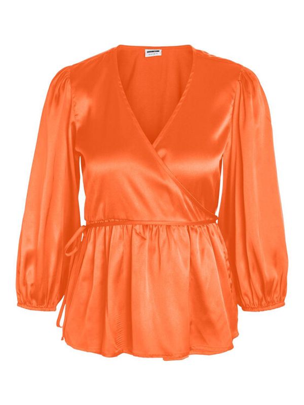 Noisy May Noisy May топ 27027628 Оранжев Regular Fit