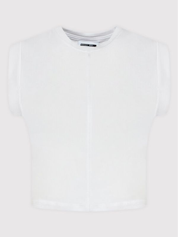 Noisy May Noisy May топ Emma 27021473 Бял Regular Fit