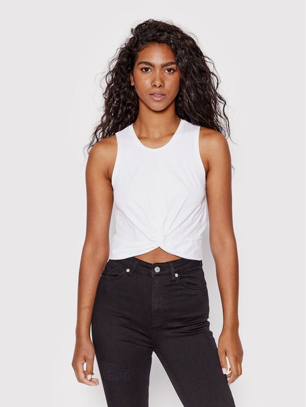 Noisy May Noisy May топ Twiggi 27007593 Бял Slim Fit