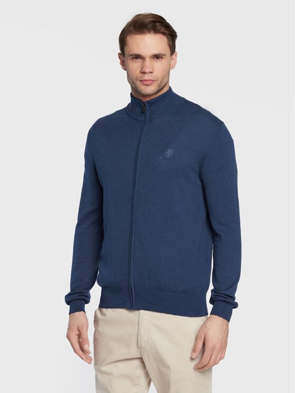 North Sails North Sails Кардиган Full 699503 Тъмносин Regular Fit