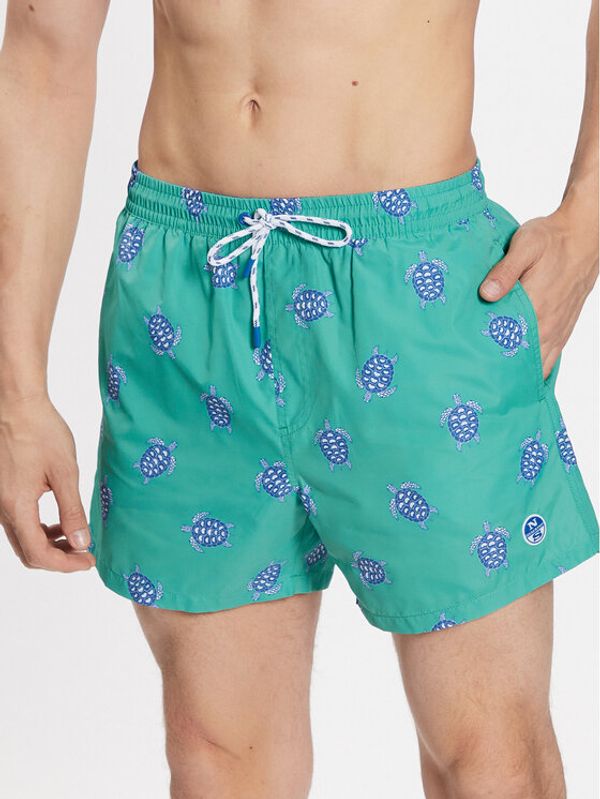North Sails North Sails Плувни шорти 673573 Син Regular Fit