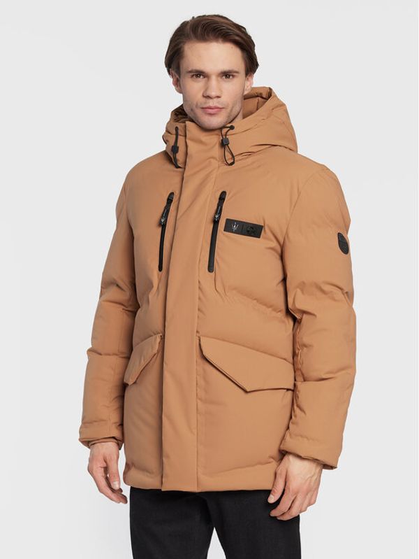North Sails North Sails Пухено яке MASERATI Pacifico 450124 Кафяв Regular Fit