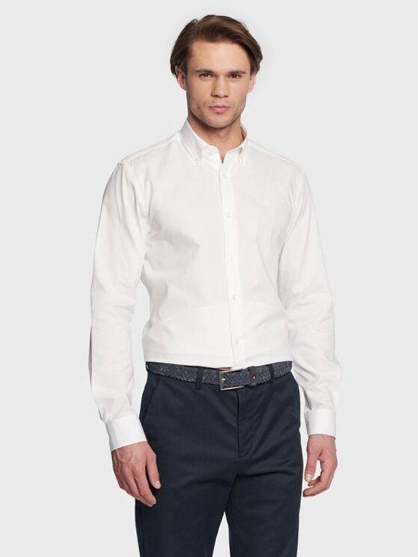 North Sails North Sails Риза Oxford 664209 Бял Regular Fit
