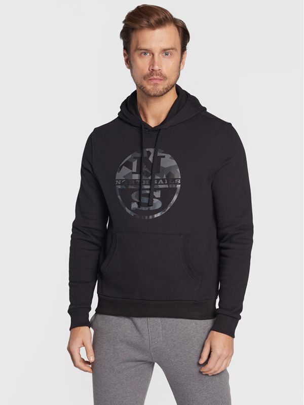 North Sails North Sails Суитшърт 691031 Черен Regular Fit