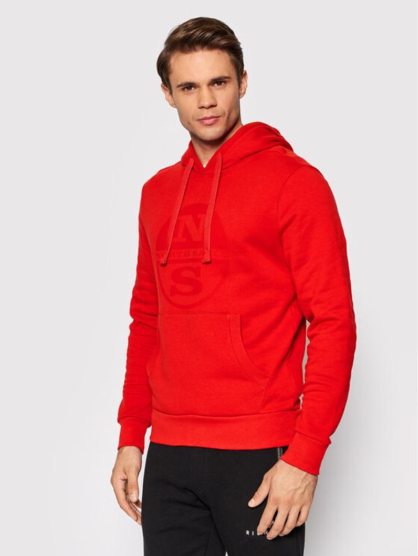 North Sails North Sails Суитшърт Fleece 691623 Червен Regular Fit