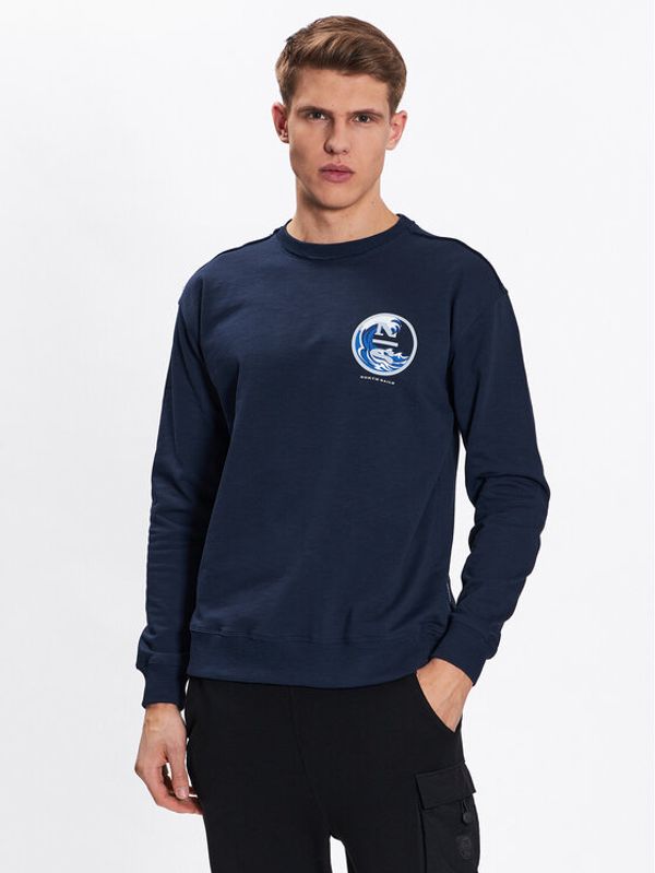 North Sails North Sails Суитшърт Graphic 691078 Тъмносин Regular Fit