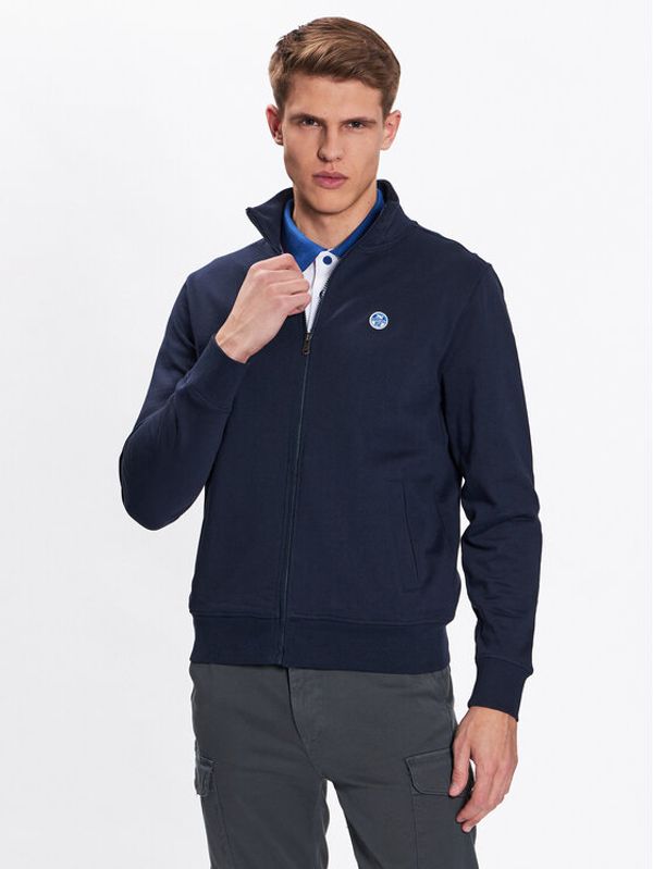 North Sails North Sails Суитшърт Logo 691064 Тъмносин Regular Fit