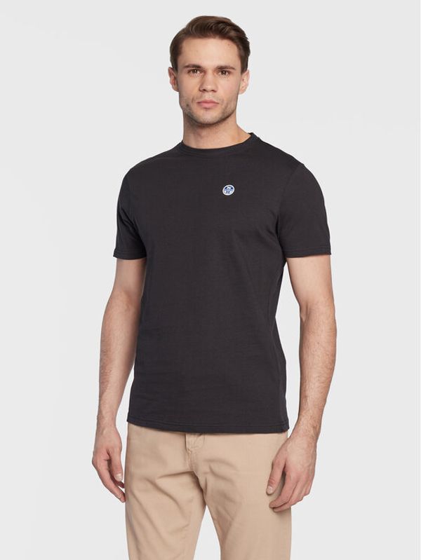 North Sails North Sails Тишърт 692812 Черен Regular Fit