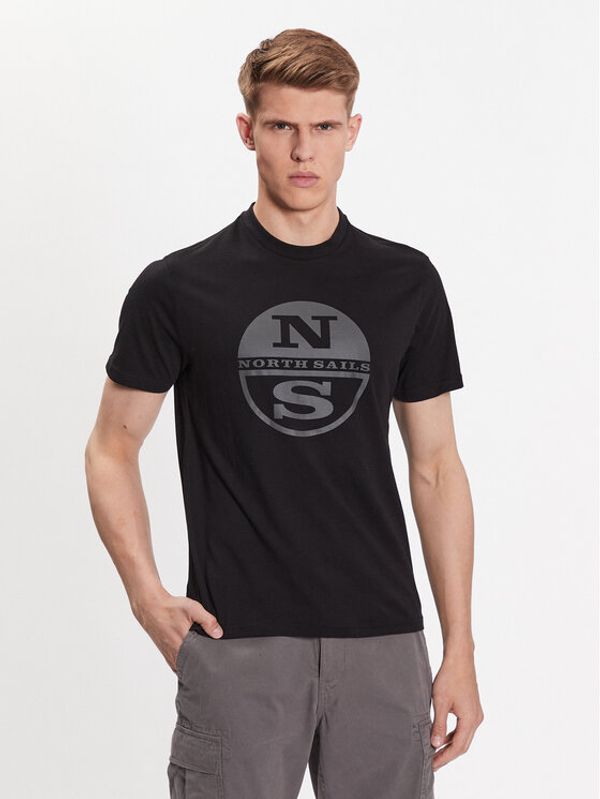 North Sails North Sails Тишърт 692837 Черен Regular Fit