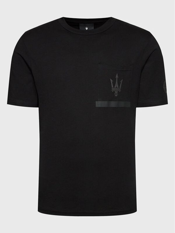 North Sails North Sails Тишърт MASERATI 452311 Черен Regular Fit