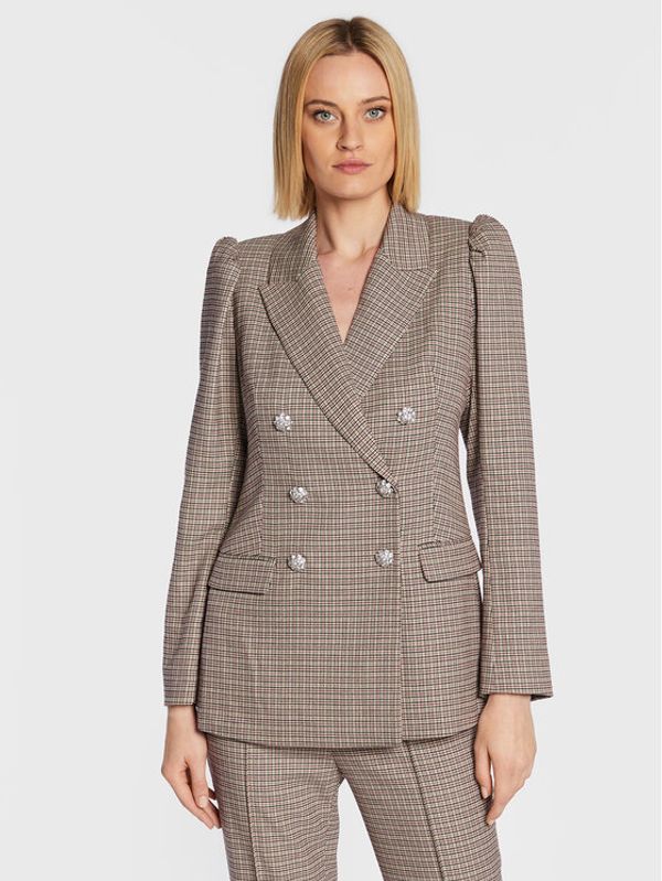 Notes Du Nord Notes Du Nord Блейзър Emia 12921 Бежов Regular Fit