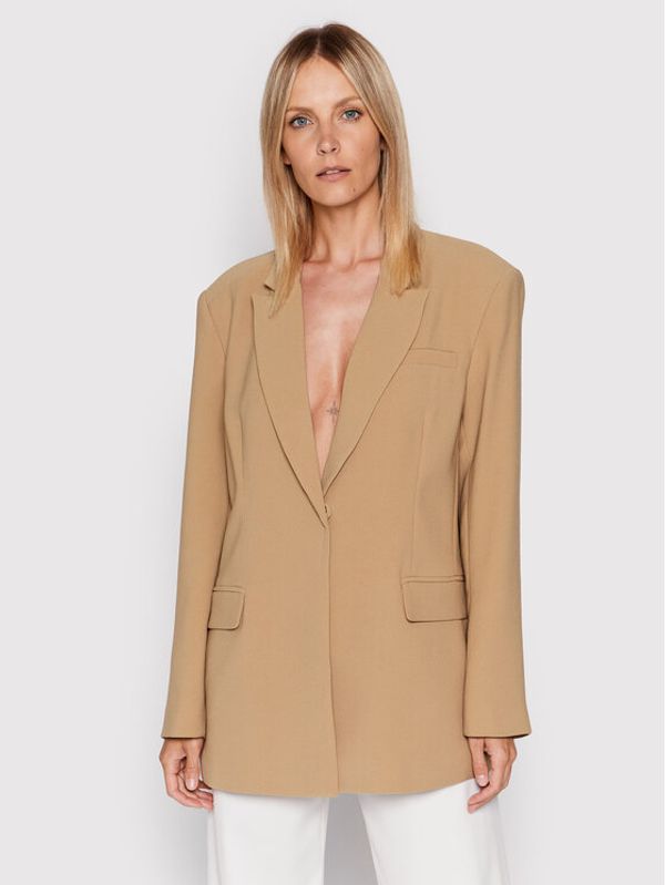Notes Du Nord Notes Du Nord Блейзър Oliana 12808 Бежов Oversize
