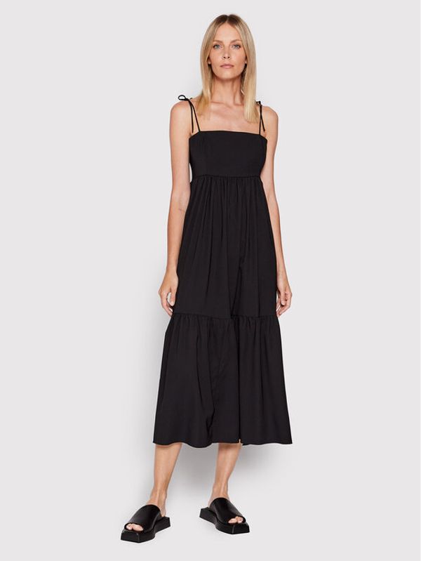 Notes Du Nord Notes Du Nord Ежедневна рокля Dakota 12691 Черен Regular Fit