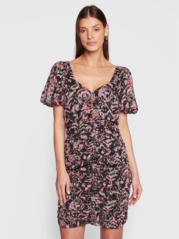 Notes Du Nord Notes Du Nord Ежедневна рокля Fabiola 13019 Цветен Slim Fit